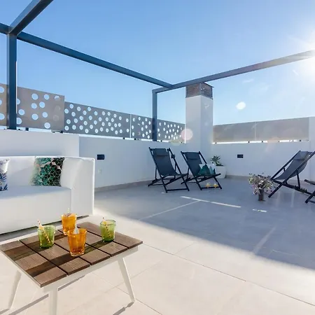 Center Flat Mariblanca 12 Sun & Terrace Boutique * مالقة